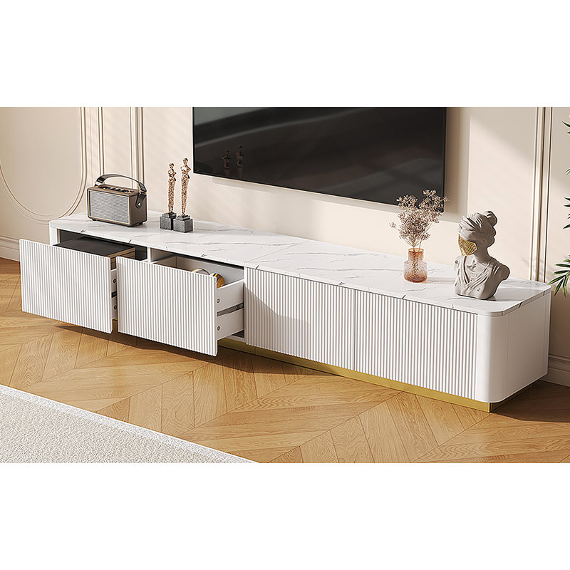 Meuble télé ON-TREND Luxury, Blanc