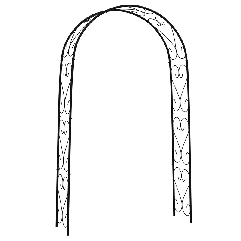 Tonnelle en acier l 49,2 po x P 14,6 po