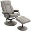 Fauteuil inclinable pivotant avec repose-pieds Amardo-1811068473