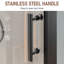 BFH 30"W*72"H  Folding Frameless Shower Door,6mm Clear Tempered Glass, 180° Folding Hinge, Chrome-102238706
