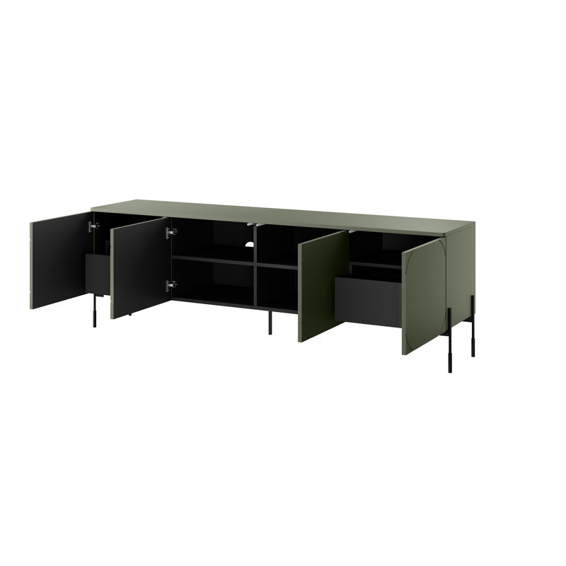 Mehraj TV Stand for TVs up to 55", Olive, 204cm W