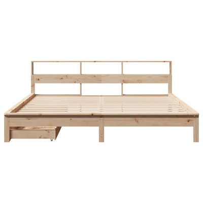 Juengel Solid Wood Storage Bed