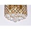 Plafonnier encastré 6 lumières 18 po Stollings-928044001-928044007-928044004