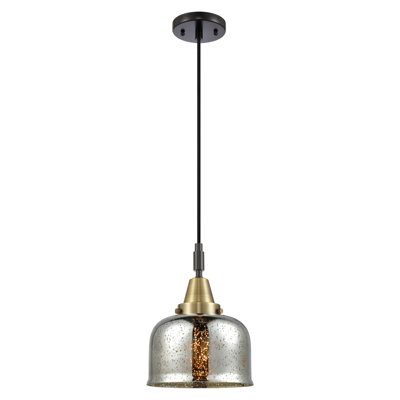 Downtown Urban - Caden Almitra - 1 Light Cord Hung Mini Pendant - Shade