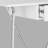 Izear Metal Base Writing Desk