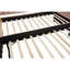 Lit de jour simple rembourré avec lit gigogne, port USB, poches latérales, dossier à motif en V moderne, aucun sommier nécessaire, pour chambre à coucher, chambre d'amis (rose, simple)-1689679533