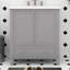 Armoire de salle de bain 30 po sans lavabo, base seulement, armoire de salle de bain autoportante en bois avec 2 portes et tiroir-434353224-434353228