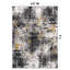 Abstract Yellow/Black/Grey Area Rug-352200840