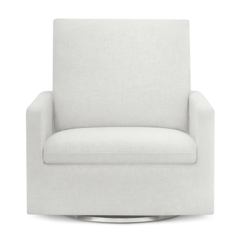 Stowe Chair And A Half Glider, Harbor Grey, Ivory