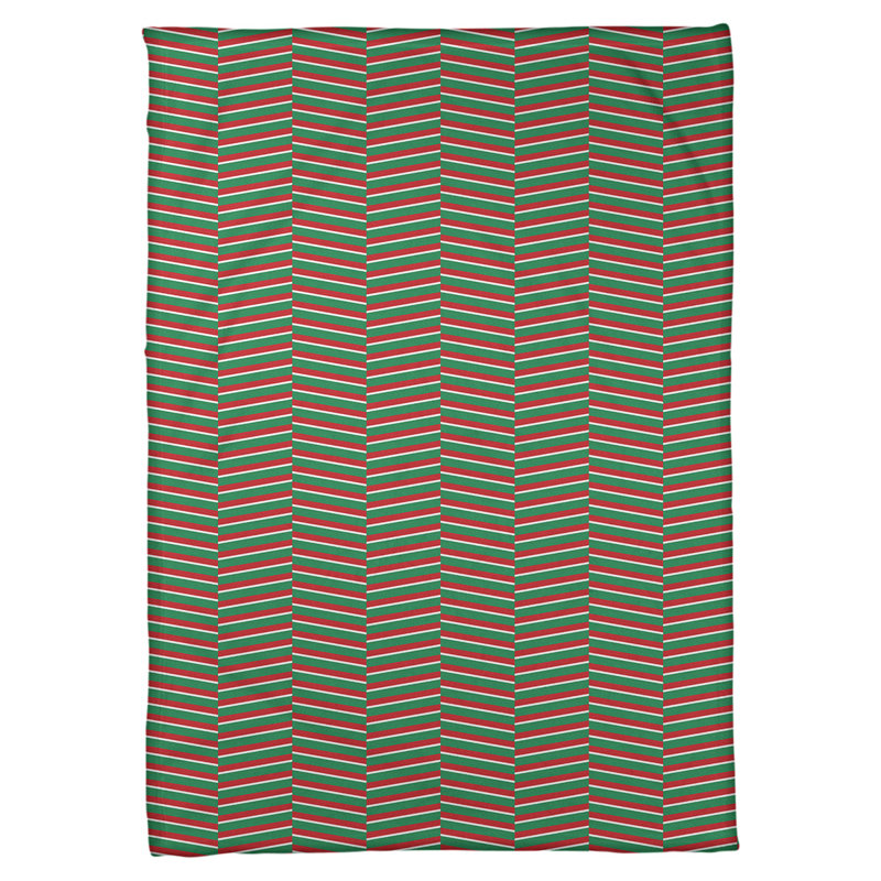 Sewn Throw Blanket, 60" W x 80" L, Green