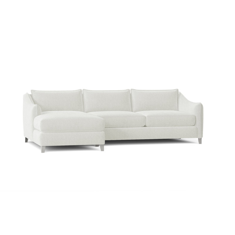 Monterey Patio Sectional with Cushions, Cream Linen 6032-002