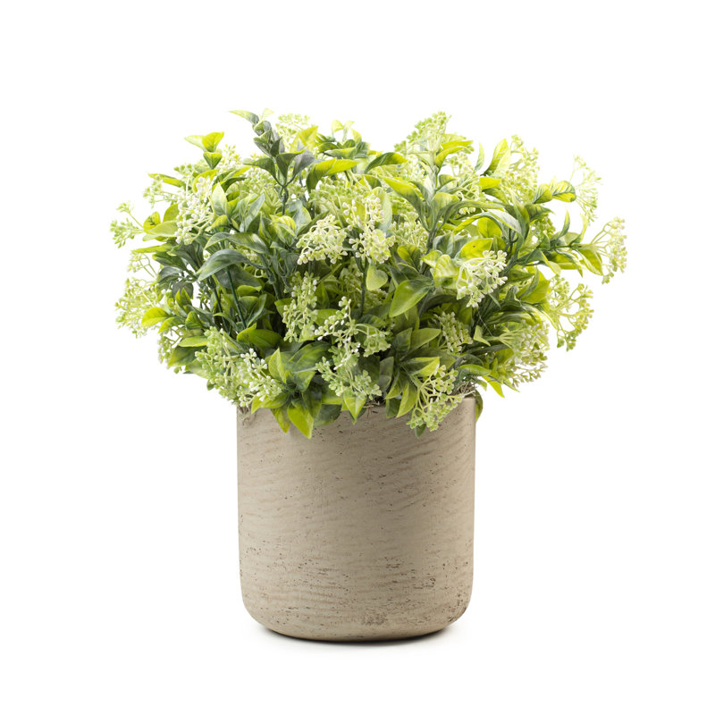 Faux White Berry Arrangement