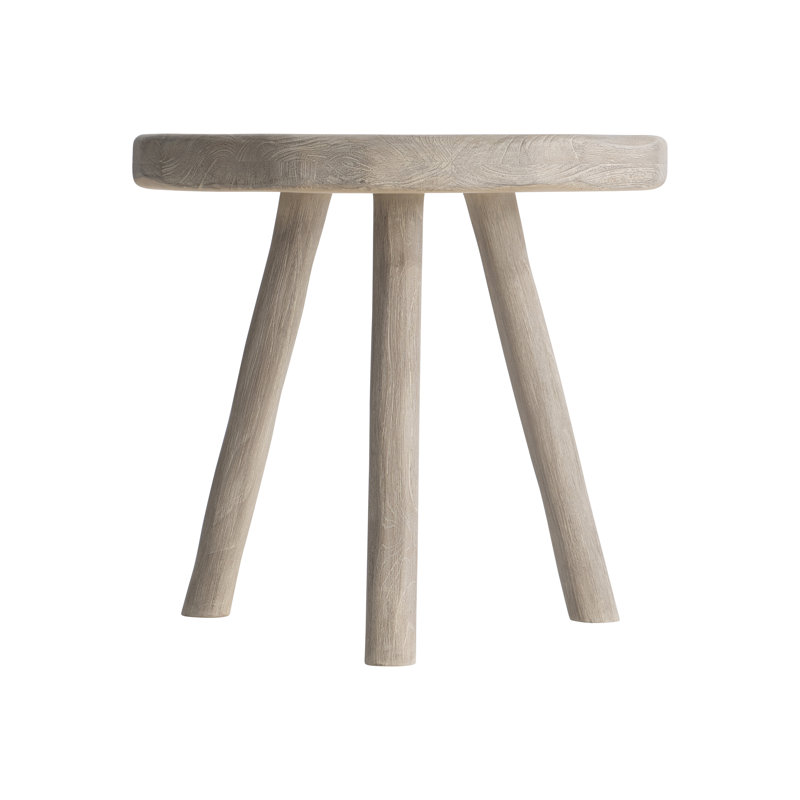 Tonga Outdoor Round Teak Side Table