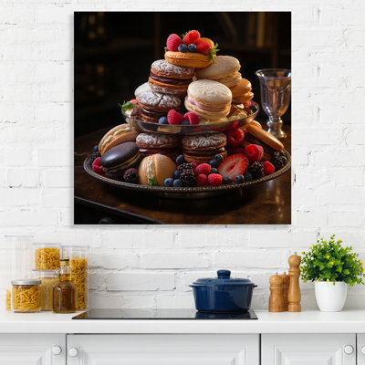 Sweet Pastries IV sur impression sur toile