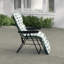 Sera 67cm Long Reclining Single Chaise with Cushions-9799300