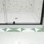 Porte de douche en verre 38-42 "x H 71" Piovt