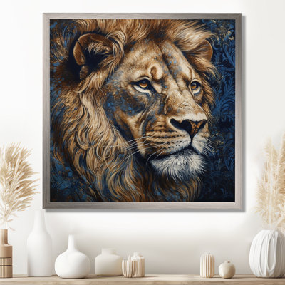 Majestic Lion III - Lion Wall Decor