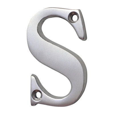 2'' H Brass House Letter