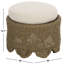 Tabouret rond Ruby