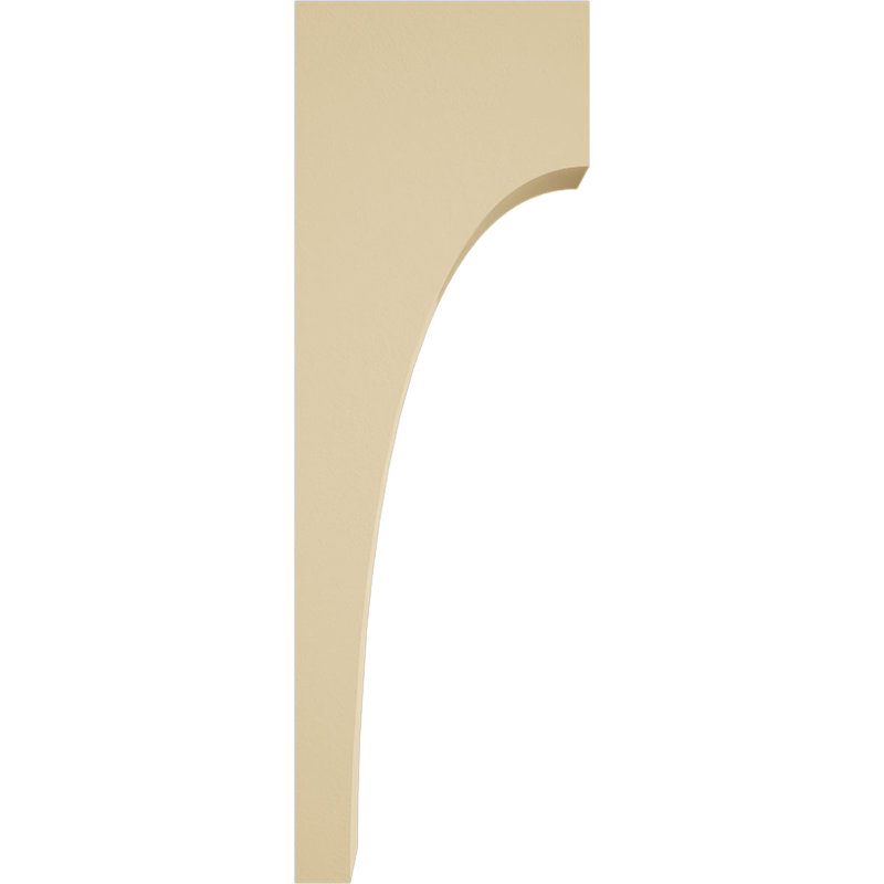 Corbeau en uréthane Huntington Signature, brun clair apprêté, H 24 po x l 5,5 po x P 8 po