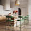 Tabouret de bar et de comptoir en velours Geraldina-1042011622-1042011623