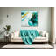 Krins Coastal Breeze Oil - Single Picture Frame Square Painting
