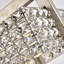 Lustre perlé rectangulaire 8 lumières pour salle à manger / salon Basana, Basira-70924976