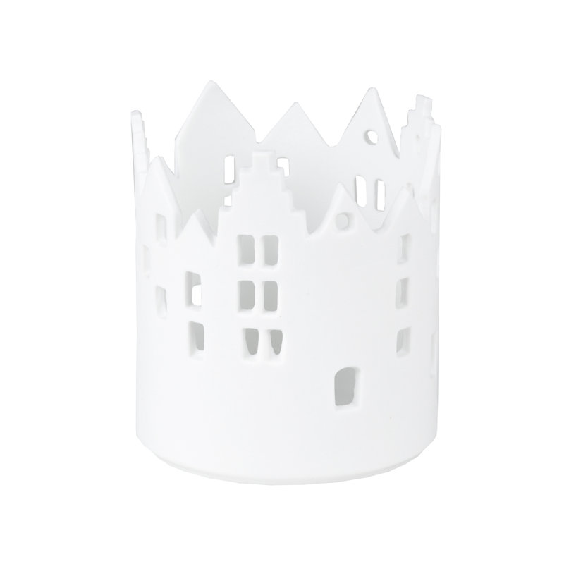 Porte-bougie City Light Cityscape City - P 3,1 po