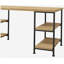 Bureau en chêne doré