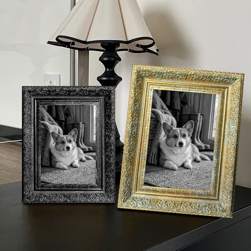 Cadre photo 11 pièces x 11 "or antique 11" pour décor de vestibule, Or antique, 3, 11" W x 14" H
