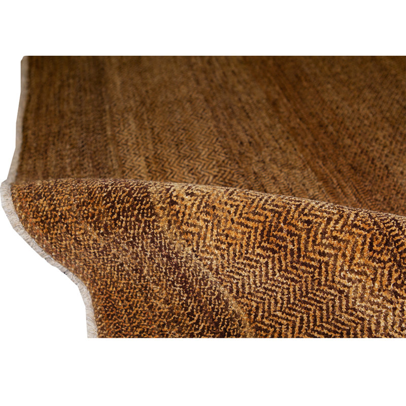 Wool Area Rug in Brown