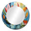 Miroir mural vert Mid Century-99619744