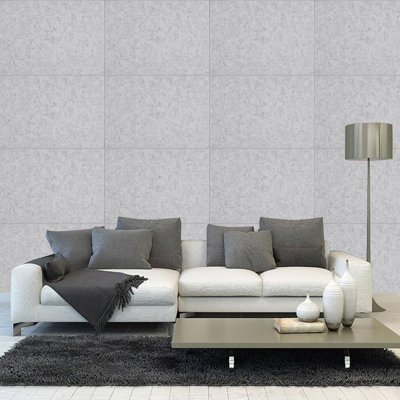 Azayla Studio Soundproofing 30x40 cm Engineered Stone Singular Tile in Grey