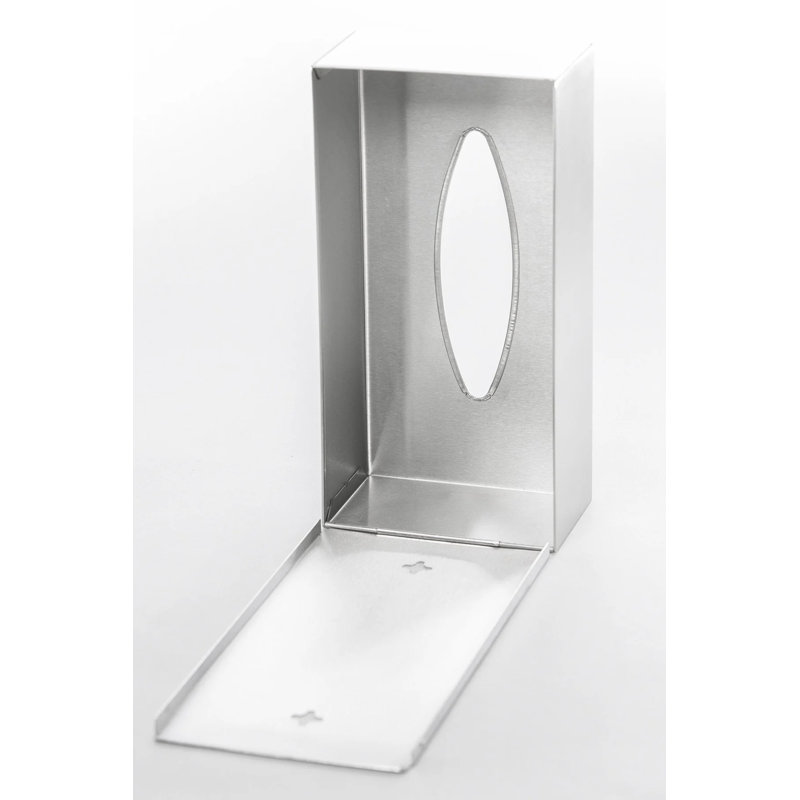 Couvre-boîte de papiers-mouchoirs Nexio, Acier inoxydable mat