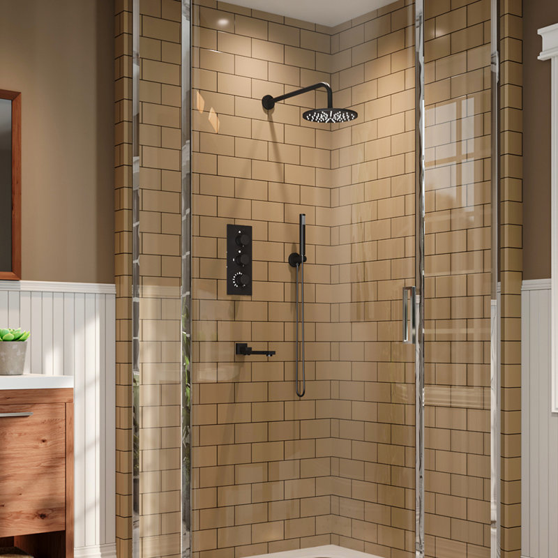 Vanna Mixer Shower with Fixed Shower Head