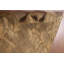 Tapis abstrait brun / doré 6 x 7