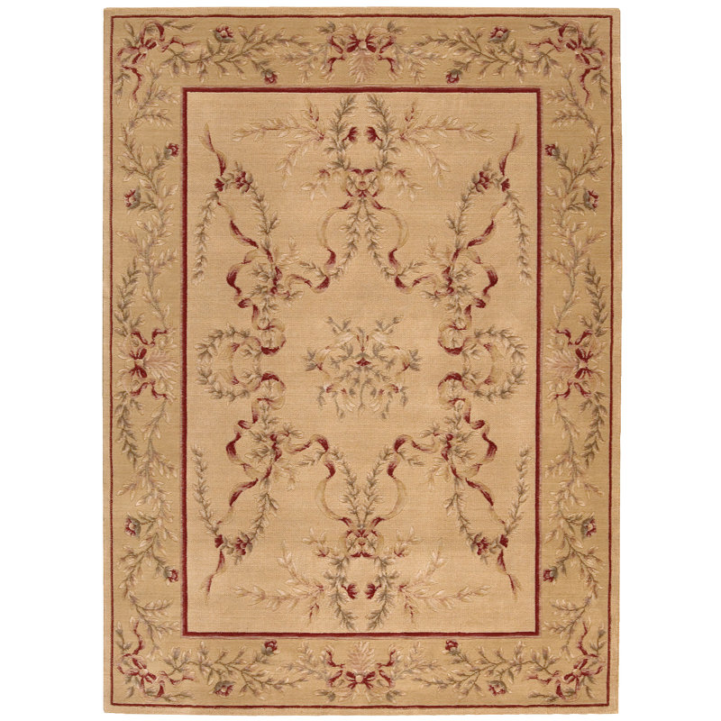 Fairchild Wool Floral Indoor Rug, Rectangle 2' x 5'9"