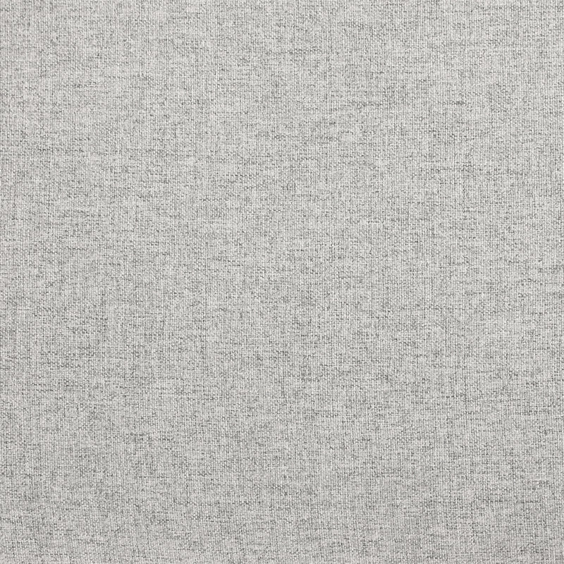 Canapé modulaire en lin gris clair 96 po avec méridienne faisant face à la droite Santiago