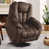 Chocolate Brown Microfiber