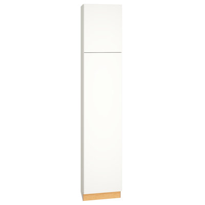 Dwelling Rosemont 18" W X 90" H X 12" D Fully Assembled 2-Door Kitchen Pantry Cabinet With 5 Adjustable Shelves