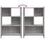 Lordsburg 109cm H x 72cm W Metal Bookcase-1173472011