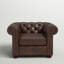 Fauteuil Chesterfield Huskins 45,5 po