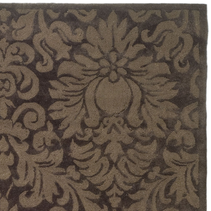 Tapis crocheté à la main Jonson, Rectangle 9 pi x 12 pi