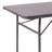 Noah 6' Rectangular Plastic Folding Event Table with Carrying Handle-26400194