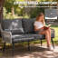 Rattan Sofa Set