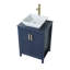 Ensemble de meuble-lavabo simple 24 po bleu-1933596326