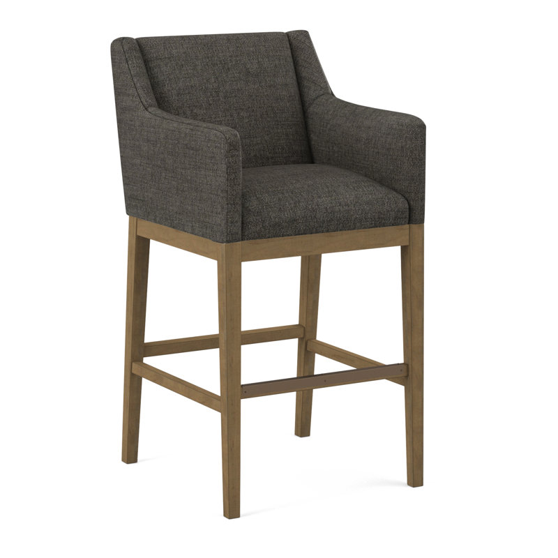 Upholstered Stool, 61597-75, Beachwood