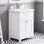 Ensemble de meuble-lavabo simple pour la salle de bain de 24 po Caitlyn