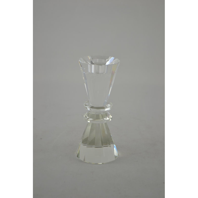 Bougeoir en cristal 6 po
