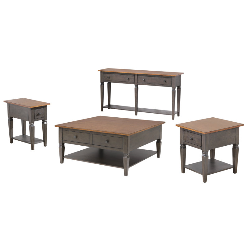 Dakota 4 - Piece Living Room Table Set
